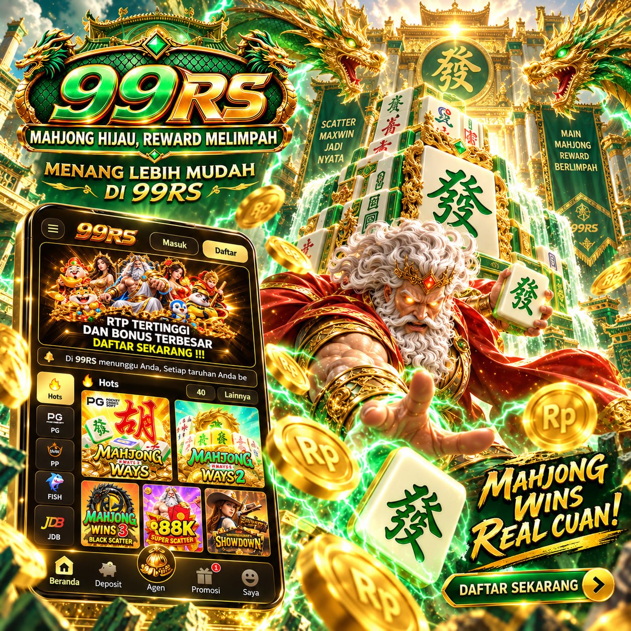 99RS - Game Slot Online dengan Beragam Tema dan Fitur Bonus